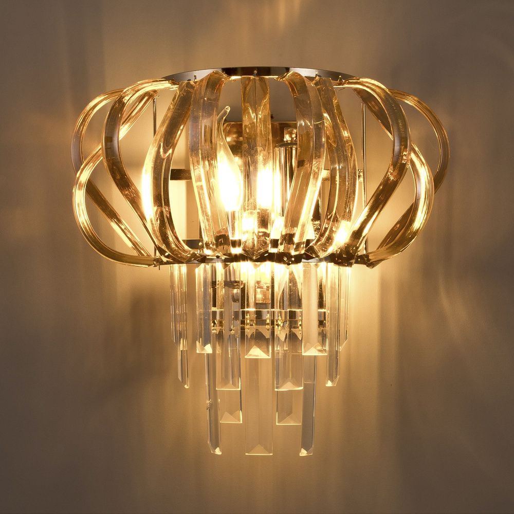 Бра 31*18*30 см, Е14*40W, Modelux  625-2, Золото