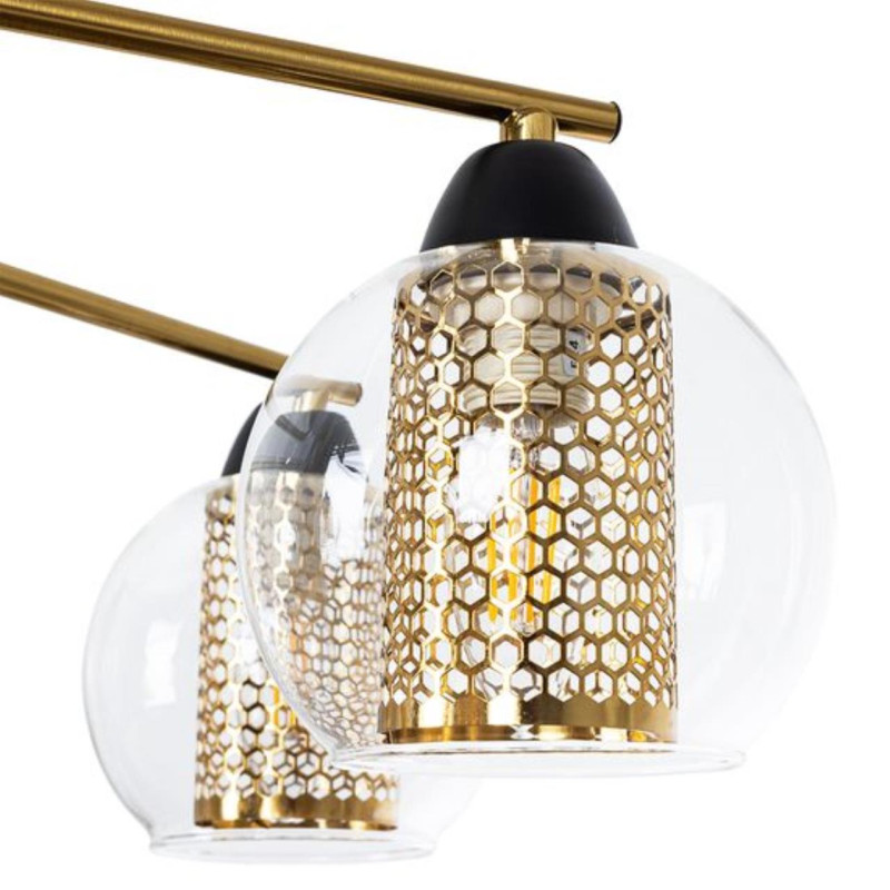 Люстра 75*26 см, 8 E14*40W,  К, Arte Lamp Manchester A7045PL-8BK, Черный