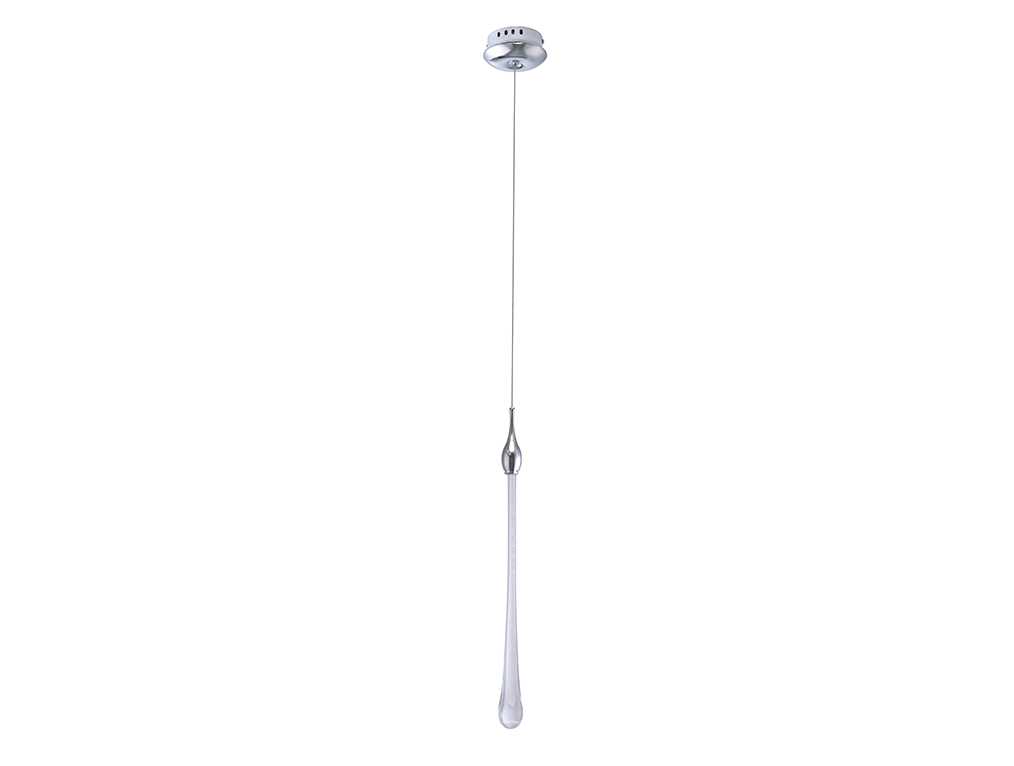 Подвесной светильник 11*65/365 см, LED 1*3W NEWPORT 15500, 15501/S chrome М0069353 хром