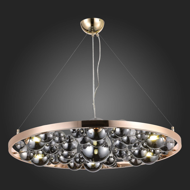 Люстра подвесная 80 см, ST LUCE OLMI SL1510.203.07 Французское золото