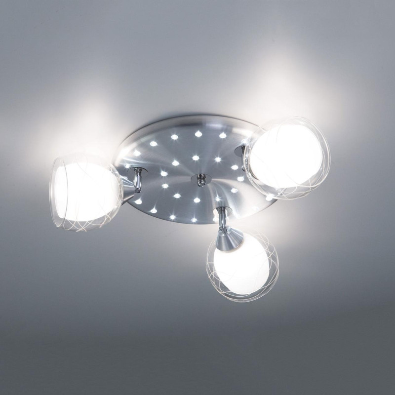 Потолочный светильник Citilux Самба CL158132 хром