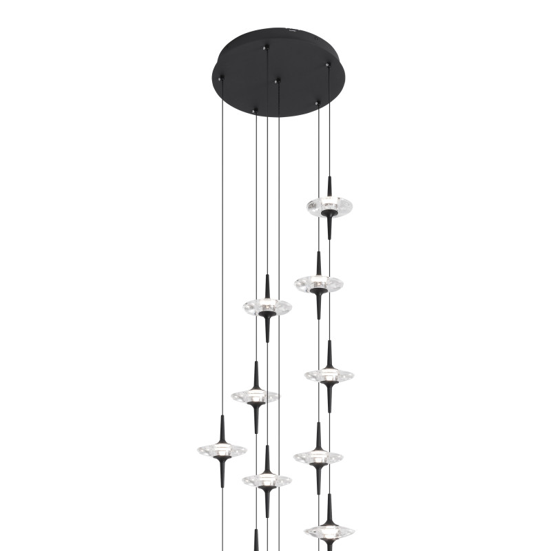 Светильник подвесной ZENITH 18*LED*5W 4000K ST LUCE SL6231.403.18 черный
