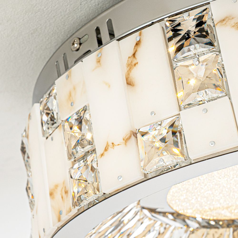 Светильник *40*13,1 см, LED*41W, 3000-6000K, Modelux  ML.2400.400 CR, Хром