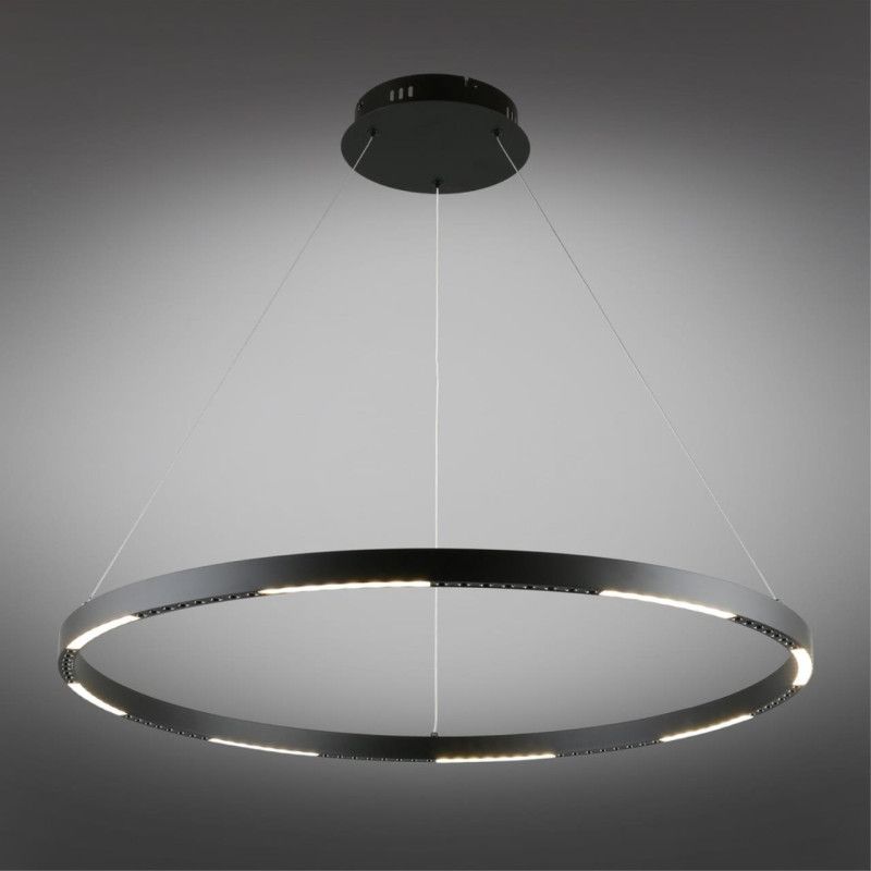 Подвесной светильник 80*60-130 см, 1*LED, 43W, 4000K, Aployt Noella APL.051.03.43, черный