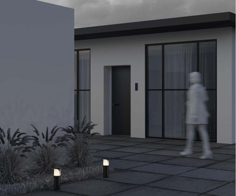 Ландшафтный светильник 30 см Maytoni Piccadilly O017FL-01B