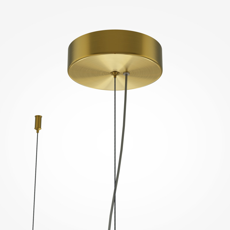 Подвесной светильник 93*93*310 см, LED, 80W, 3000К, Maytoni Mind MOD299PL-L80BS3K латунный