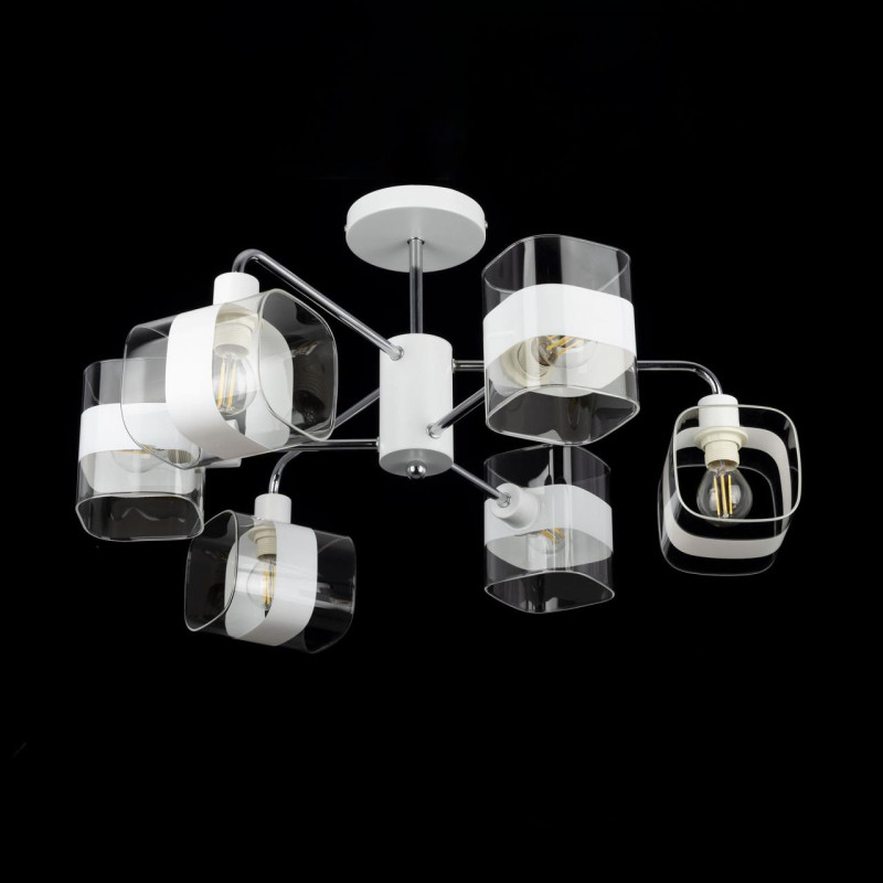 Люстра 55 см Citilux Бертон CL140160 белый