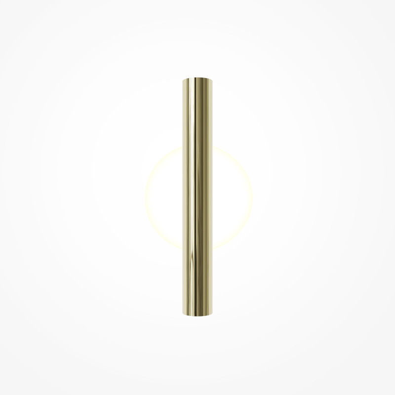 Бра 10,2*4,5*35 см, LED, 3000К, Maytoni Theorema MOD288WL-L5G3K золотой