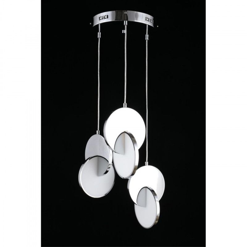 Каскадная люстра 40*60-140 см 24W, 4000K, Aployt Mila APL.044.06.24, хром
