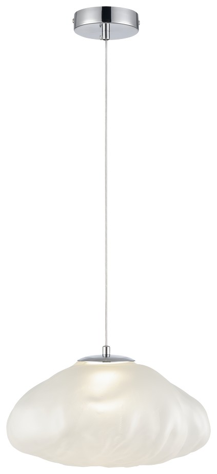 Светильник подвесной Wertmark Isola WE219.02.123, 30*30 см, хром
