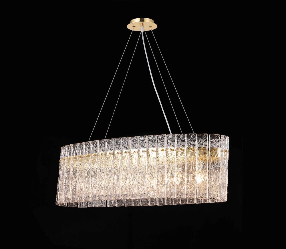 Люстра L800 x W220 x H250 (1200), мм, 6*40W (240W), GOLD (Золото) NewRgy B66-L800*W220*H250(1200) H-GOLD