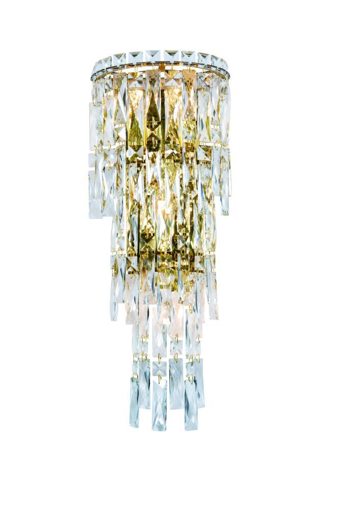 Бра L220 x W135 x H560, мм, 4*40W (160W), GOLD (Золото) NewRgy W2668E/4A GOLD