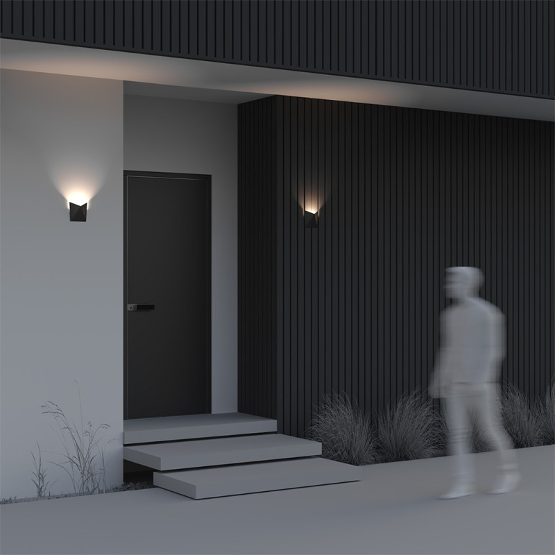 Уличный светильник Maytoni Beekman O802WL-L7B, черный/матовый