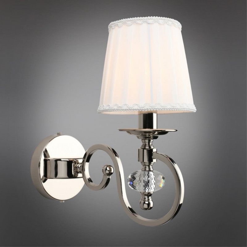 Бра 30*15*32 см, 1*E14, 40W, Aployt Reni APL.717.01.01, хром