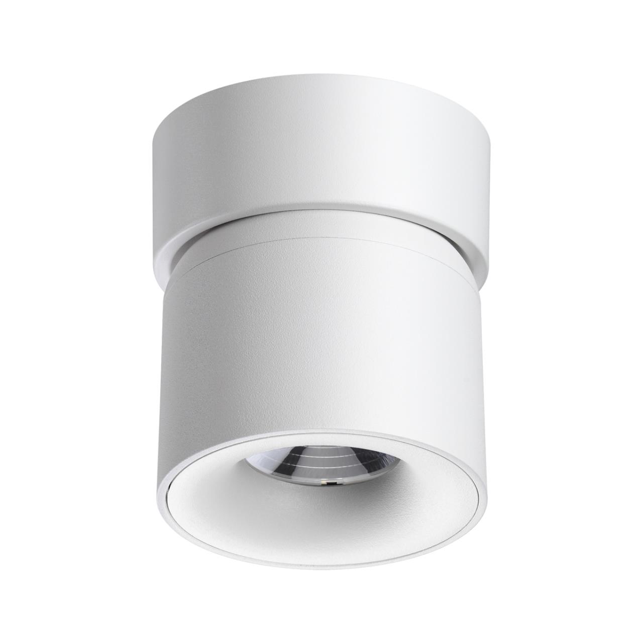 Светильник 9 см, 10W, 4000K, NovoTech OVER GESSO 358808, белый