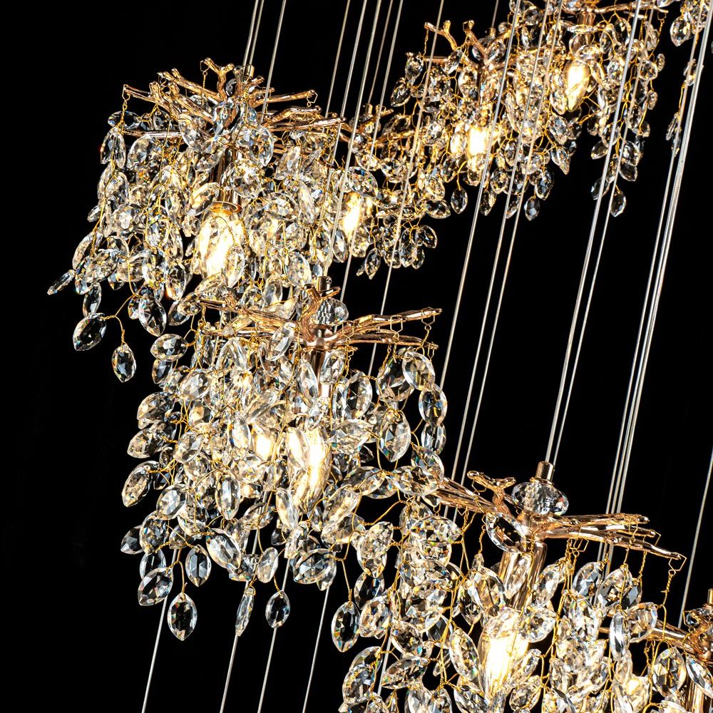 Подвесная люстра MODELUX ML.6555.25 GD