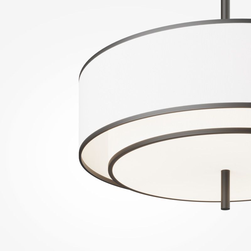 Подвесной светильник 50*50*346 см, 5*E27*60W, Maytoni Bergamo MOD613PL-05W, черный