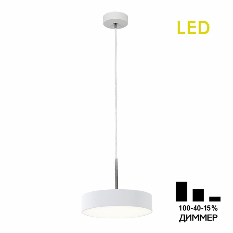 Светильник 18*120 см, LED*18 W, 4000 К, Белый Citilux Тао CL712S180N