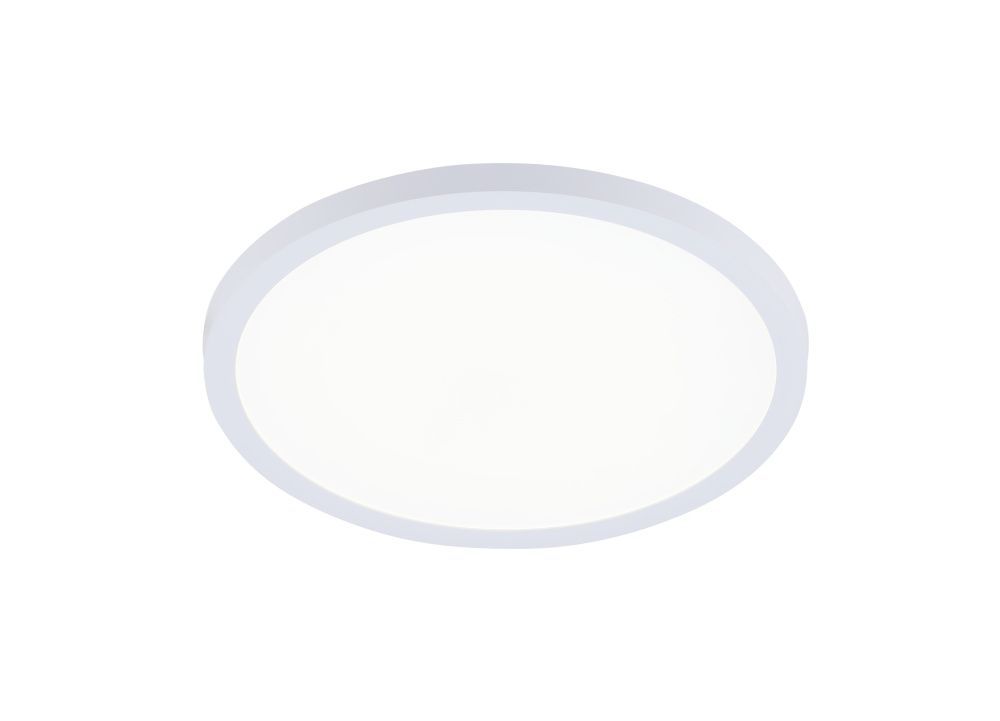 Светильник Ø230 x H50, мм, 20W 4200K, WHITE (Белый) Rilon 25920/230 WHITE