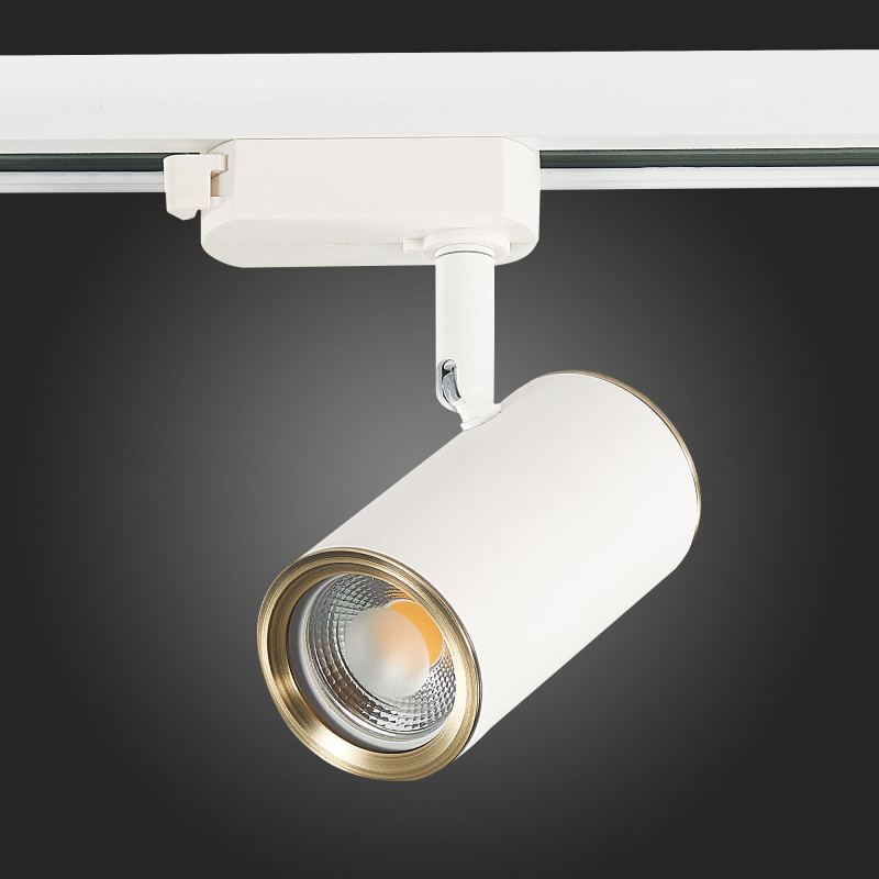 Трековый светильник 10*5 см, 50W, ST LUCE ST301.536.01 Белый