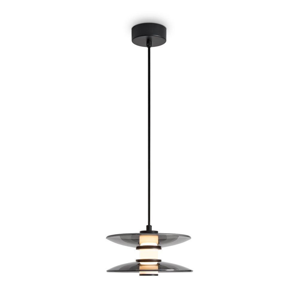 Подвесной светильник 25-212 см, LED*6W, 3000K, Freya Tower FR5537PL-L6B, Черный
