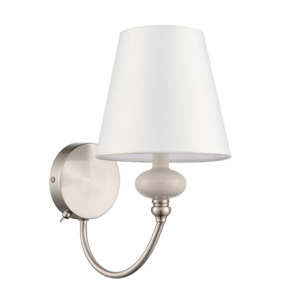 Бра *16*29-29 см, 1*E14*40W, Lumion Kentuki LUM8283/1W, стальной; серебристый