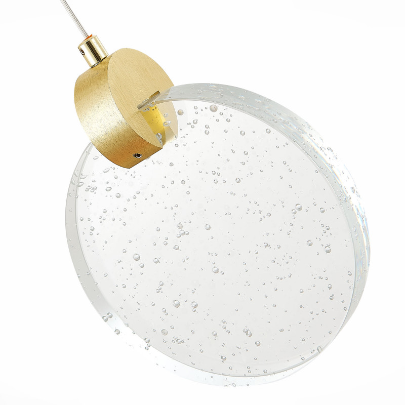 Подвес 13 см, 3W 3000K ST LUCE Montecelio SL6104.203.01 Золотистый
