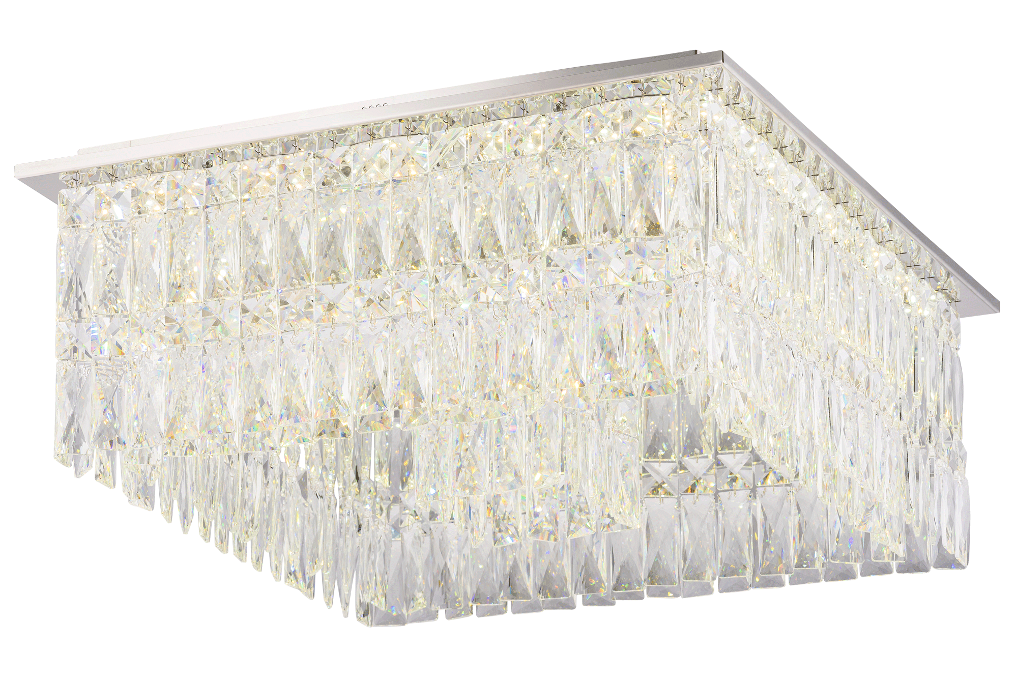 Люстра  600*600*260, 13*E14, 40W NewRgy Cristallo 8046N/600 CHROME, Хром
