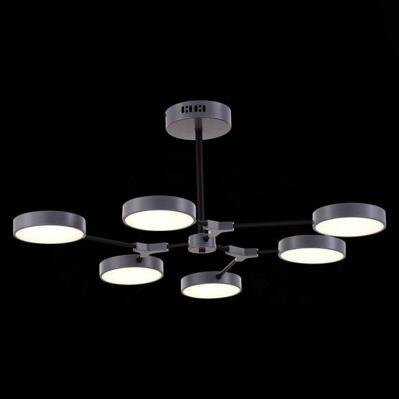 Светильник 89 см, 60W, 3000K-6000K, 6600Lm, 20 м2 EVOLUCE MONTA SLE6003-702-06  Серый