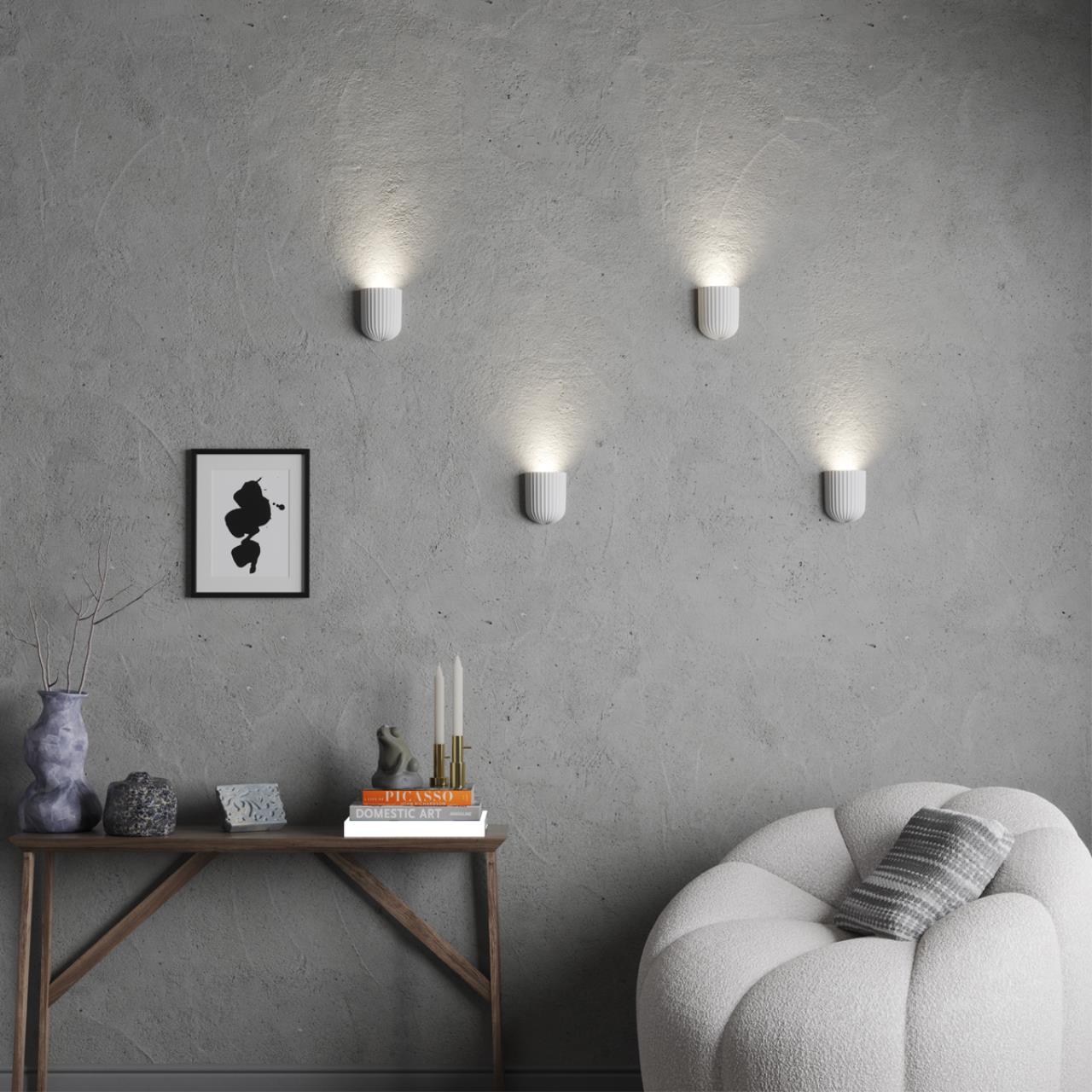 Светильник накладной светодиодный 17,6*17,6*12,5 см, 2*LED*12W вниз + 5W вверх 3000K Novotech Turn 359398 черный