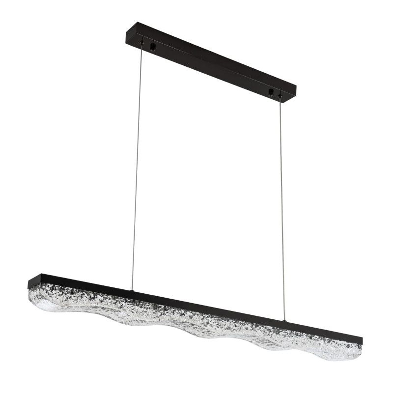 Подвесной светильник 98,5*12/110 см, LED 100W 2700-6500К  MODESTYLE MS.9010.1000 BK черный