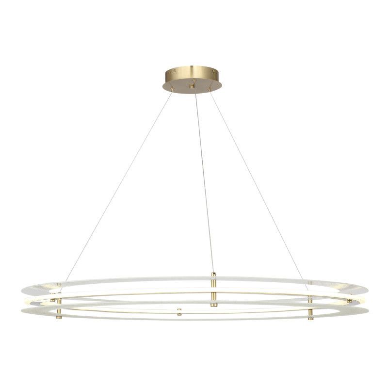 Подвесной светильник 100*80 см, 1*LED*70W, 4000K, ST-Luce Fagy SL6245.213.01, золотой