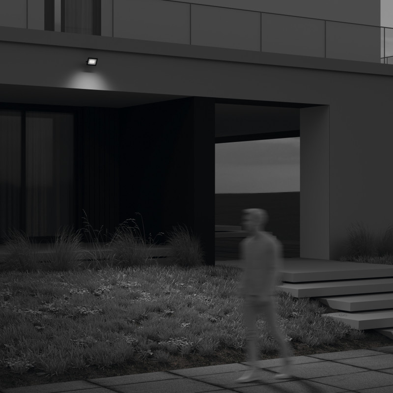 Прожектор 16 см, 30W, 6500K, Maytoni Flood FL001-L30B6K, черный