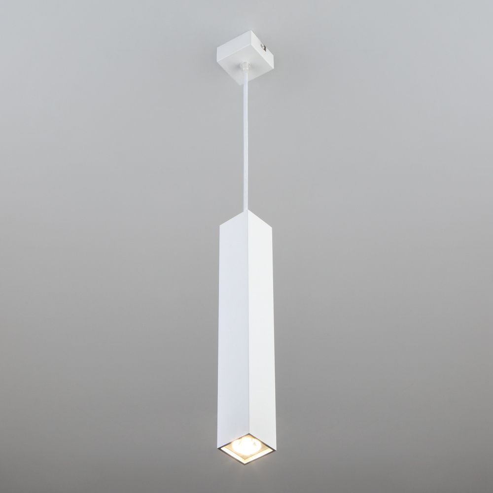 Светодиодный подвесной светильник Eurosvet 50154/1, 7W LED, 4200K, белый