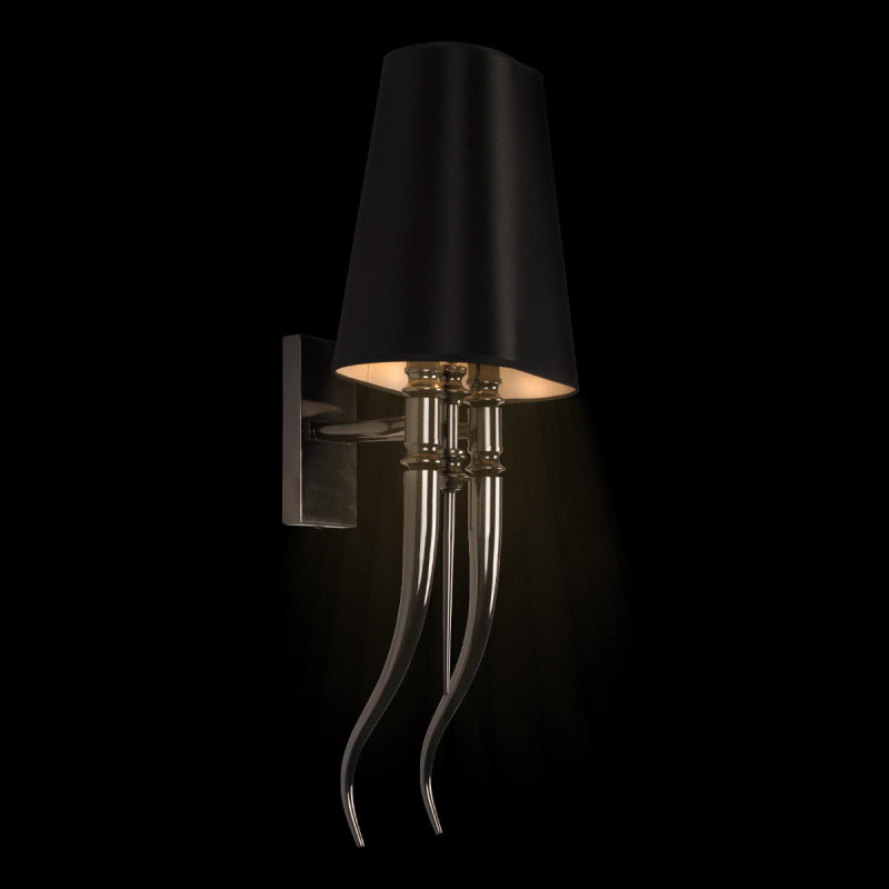 Настенный светильник 28*18*71 см, 2*E14*40W черный Loft It Brunilde 10207W/M Black