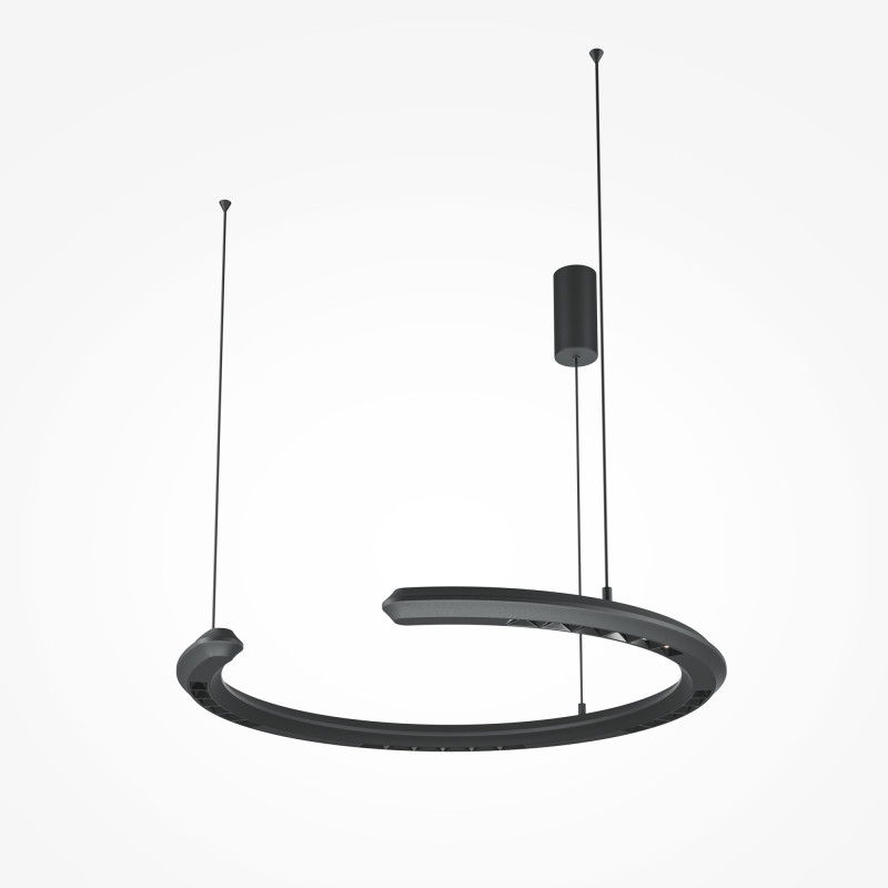Подвесной светильник 62,5*62,5*315 см, LED, 20W, 3000К, Maytoni Motion MOD276PL-L20B3K черный