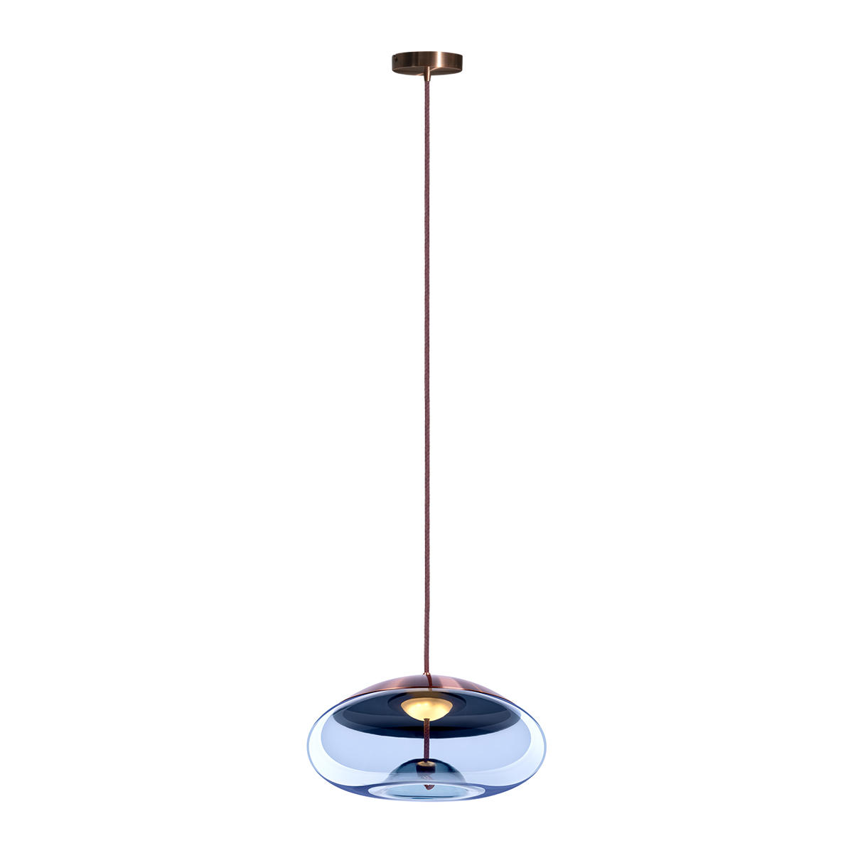 Подвесной светильник 20*13 см, 1*LED*5W LOFT IT Knot 8133-D mini медный