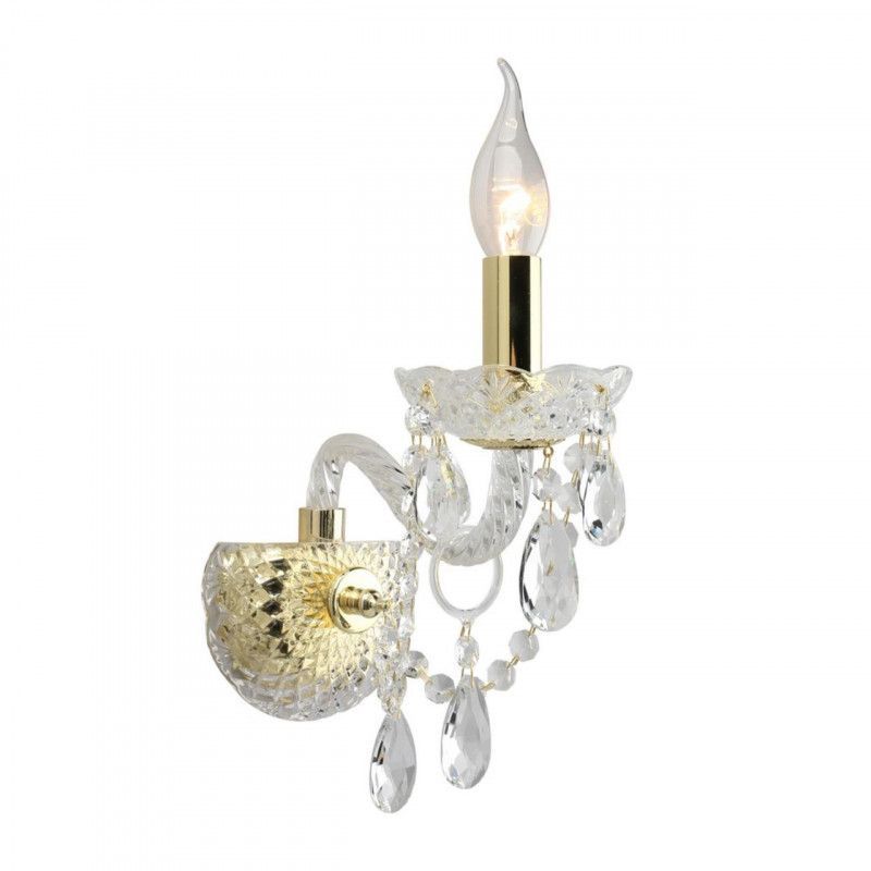 Бра 21*12*30 см, 1*E14, 40W, Aployt Koletta APL.755.11.01, золотой