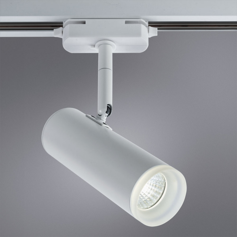Трековые светильники Arte Lamp Hubble A6813PL-1WH, 10W LED, 4000K, белый