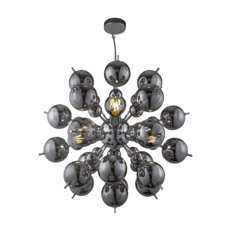 Подвесная люстра Maytoni Bolla MOD133PL-06CH, диаметр 57 см, хром