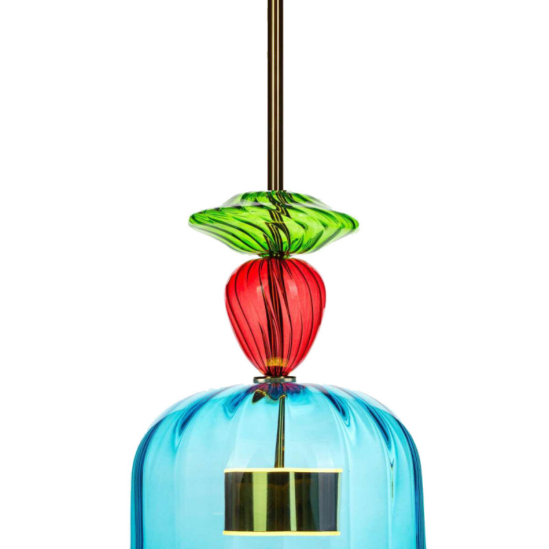 Подвесной светодиодный светильник Loft IT 2008-C, 14W LED, 3000K, диаметр 20 см, медь