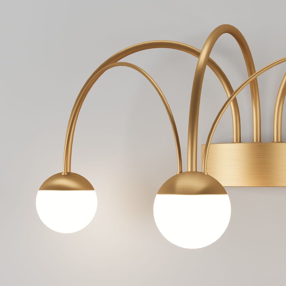 Светильник 42 см, 9W, 4000K, Eurosvet 90031/3, золото