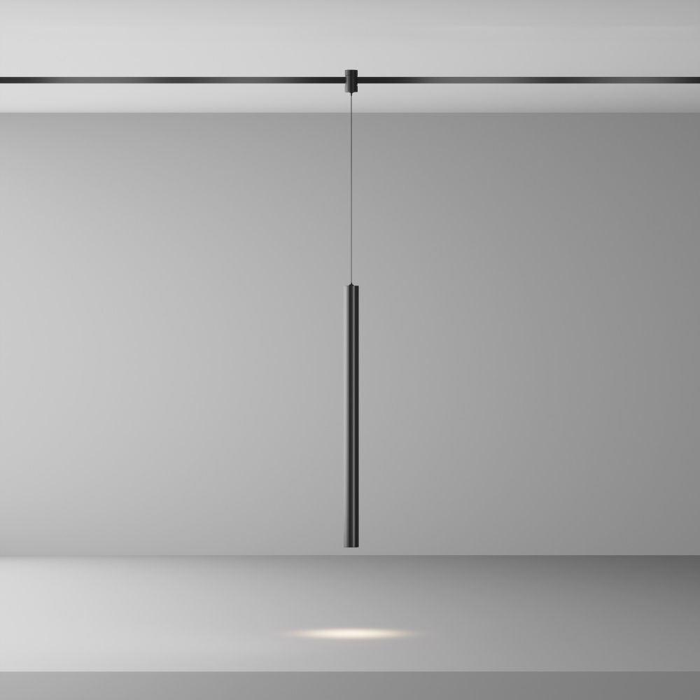 Трековый светильник  TR156-1-5W4K-B **-60 см, *LED*5W, 4000K, Maytoni technical FLARITY TR156-1-5W4K-B, Черный
