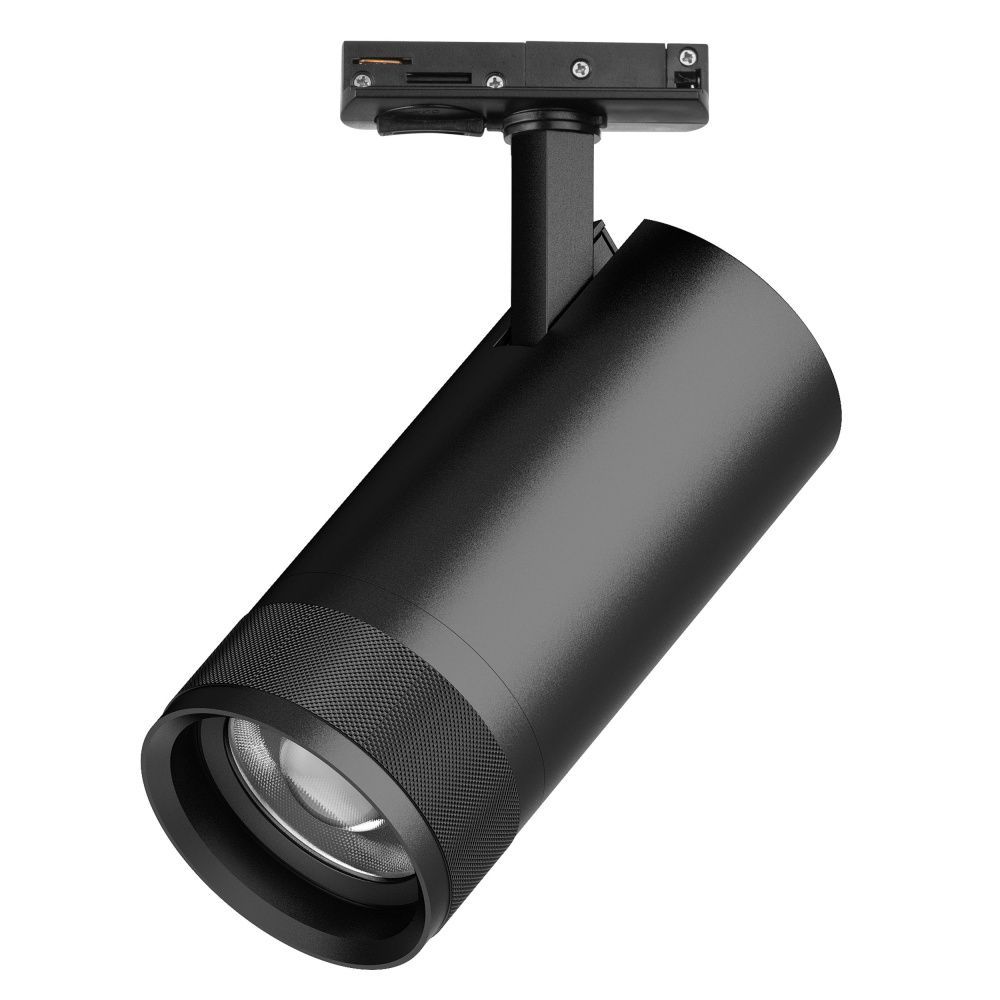 Светильник BARRA с тонким адаптером *8*17,6 см, *30W, 2700-4200-6000K, Lightstar Canno Pro C4307SS, Черный