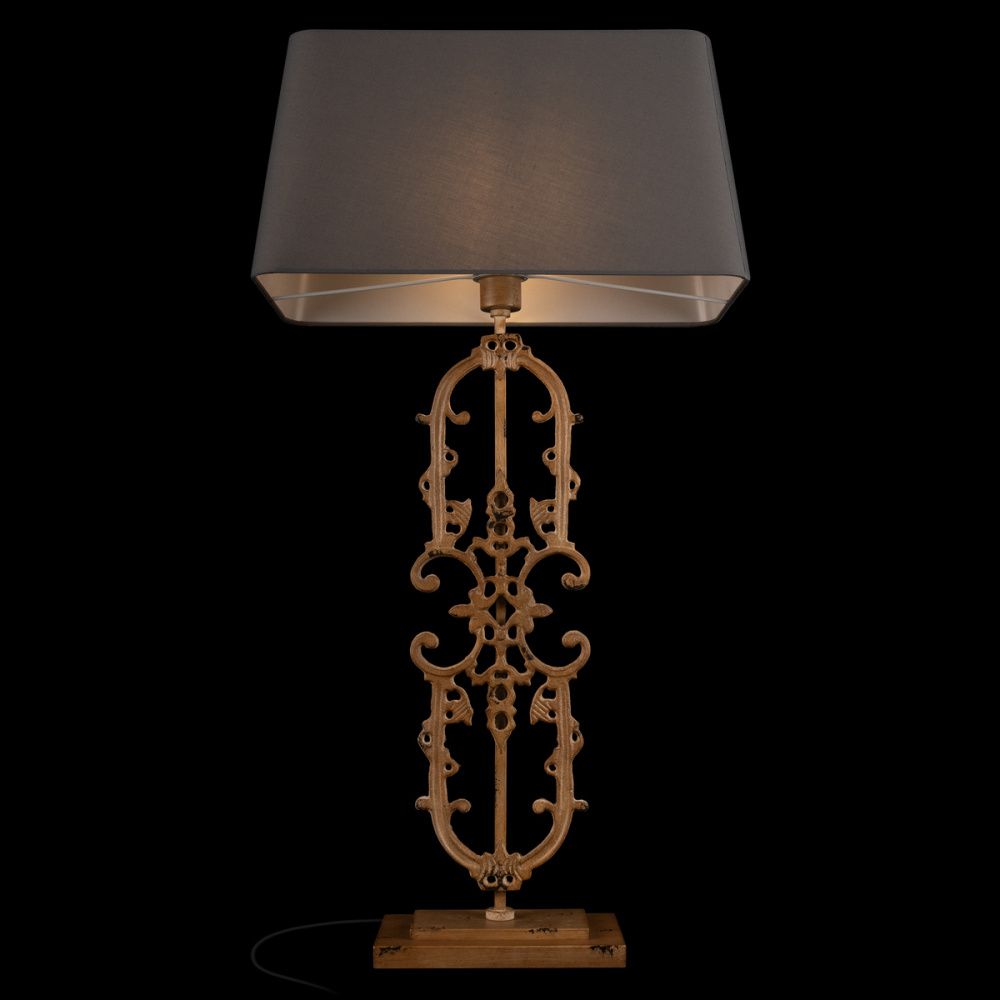 Настольная лампа 94 см, Loft IT Lace 10439T/A, серый