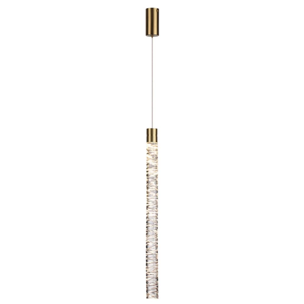 Подвесной светильник *4*270- см, 1*LED*4W, 3000K, Odeon Light Pilar 7145/5L, бронзовый