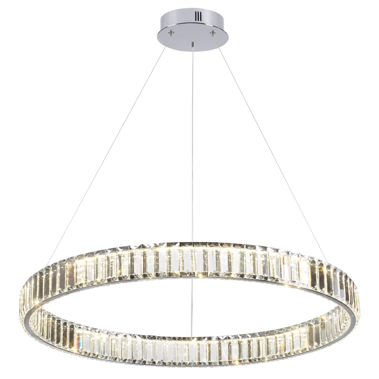 Светильник 70 см, 45W, 4000K, Odeon Light L-vision 4930/45L, хром