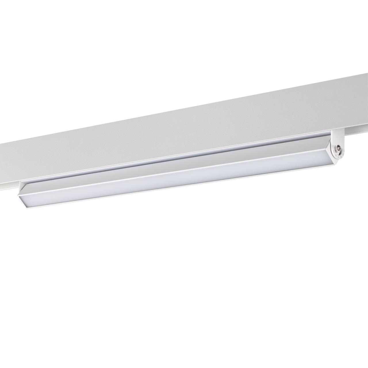 Трековый светильник для низковольтного шинопровода LED Novotech Flum 358540, LED, 4000K, белый