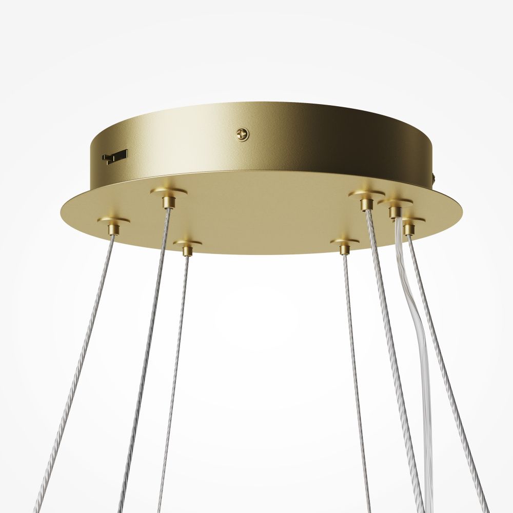 Подвесной светильник *80*47,5-339 см, *LED*38W, Maytoni Estetica MOD378PL-L35MGK, Матовое Золото