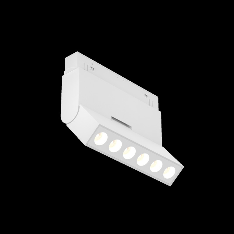 Трековый светильник 12 см*6W*4000К  Maytoni Technical Points Exility LED, Белый TR033-2-6W4K-W